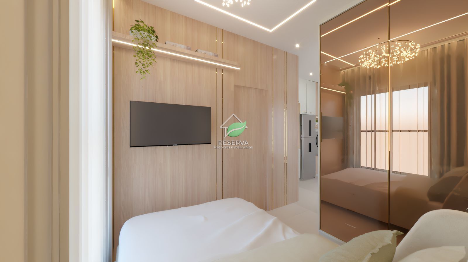 Studios Exclusivos no Residencial ASHER – Centro de Foz do Iguaçu