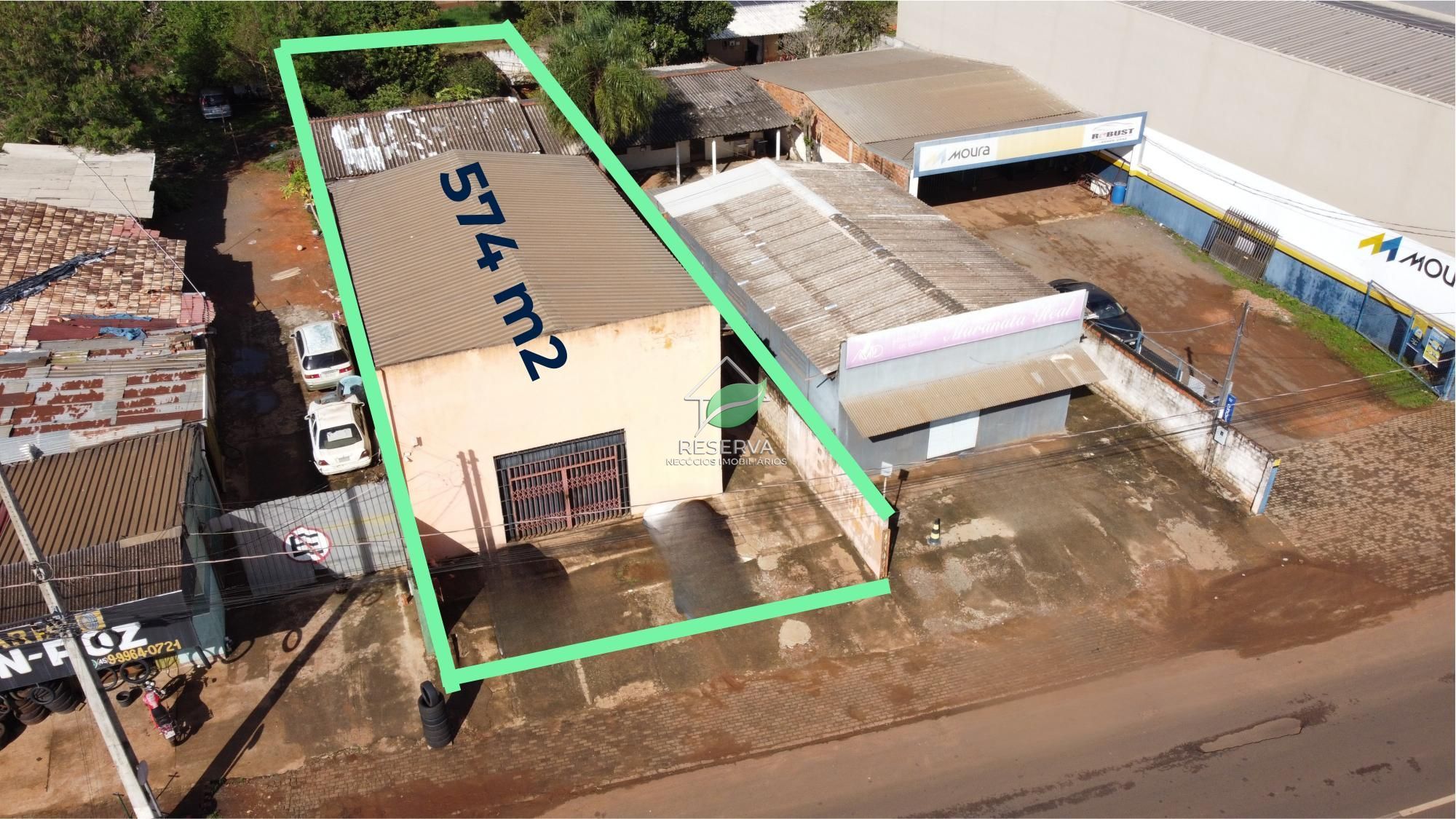 Barracão Comercial com Casa à Venda – Excelente Localização