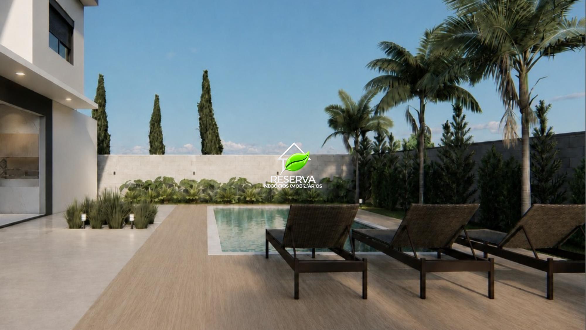 Casa de alto padrão com 4 suítes, piscina e no Condomínio Country Iguaçu
