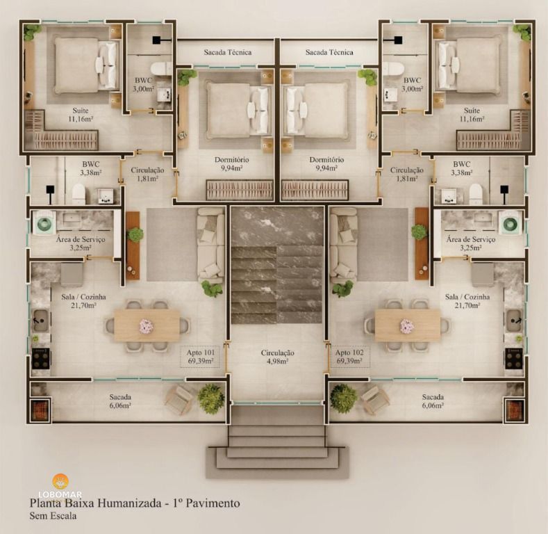 Apartamento com 2 dormitórios à venda, 69 m por R$ 350.000,00 - São Cristóvão - — foto 6