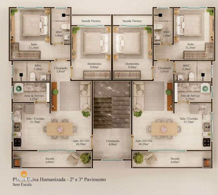 Apartamento com 2 dormitórios à venda, 69 m por R$ 350.000,00 - São Cristóvão - — foto 7