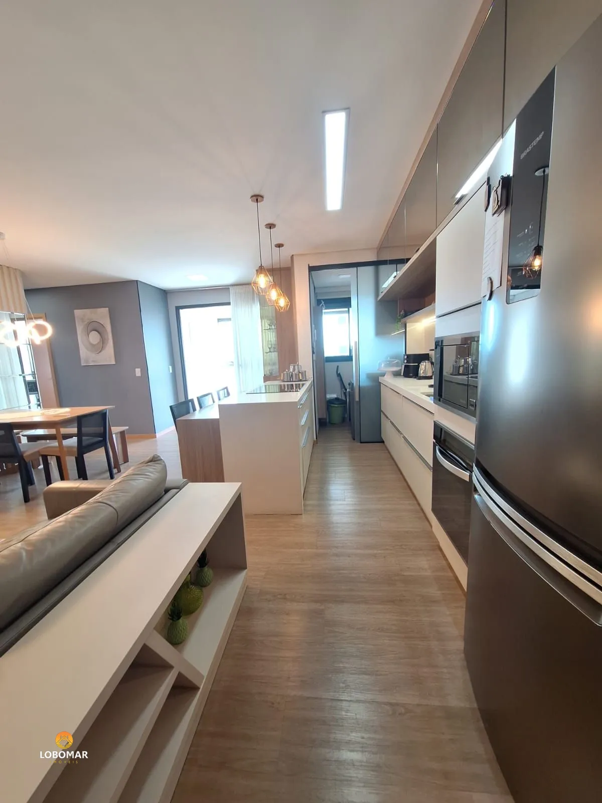 Apartamento de 3 dormitórios, mobiliado, em cond. club à 50m do mar - Praia Aleg — foto 2