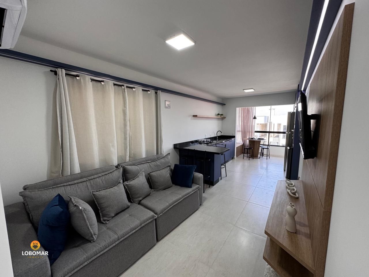 Apartamento mobiliado à 350 metros da praia, 3 dormitórios - Itajuba - Barra Vel - foto 1
