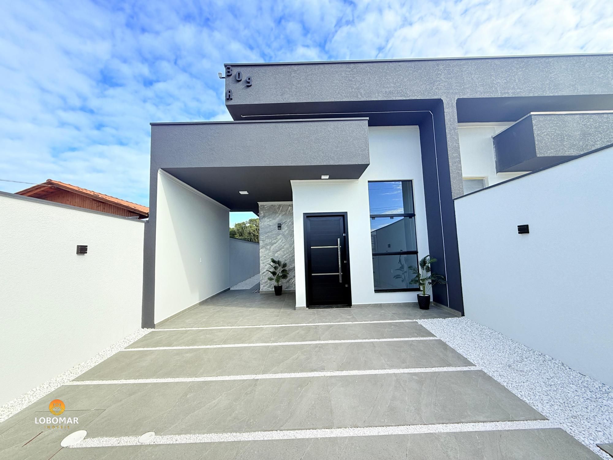 Casa nova, 3 dormitórios sendo 1 suíte, Bairro Nova Barra Velha-SC. À venda por - foto 1