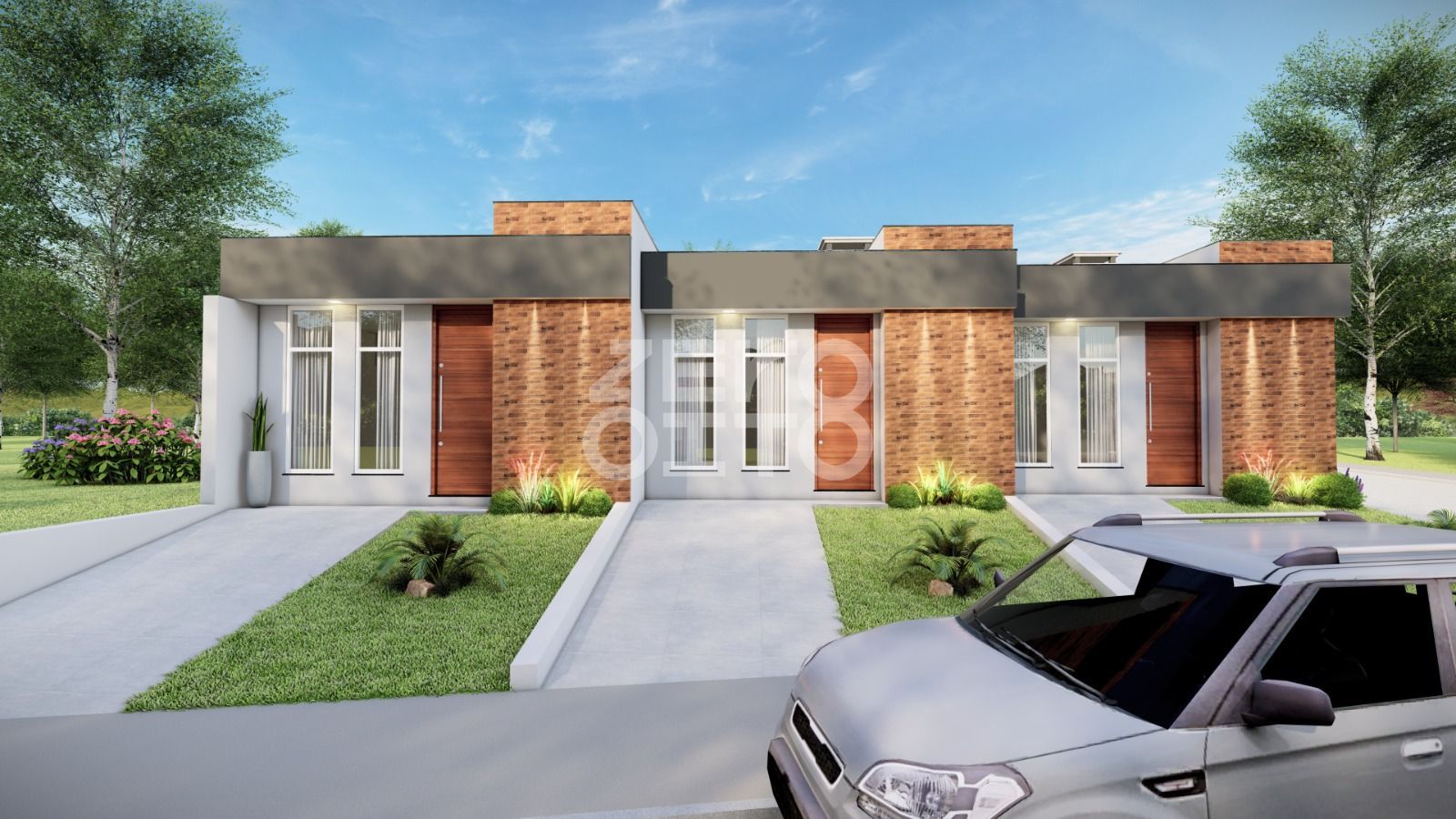 Geminado 2 dormitórios