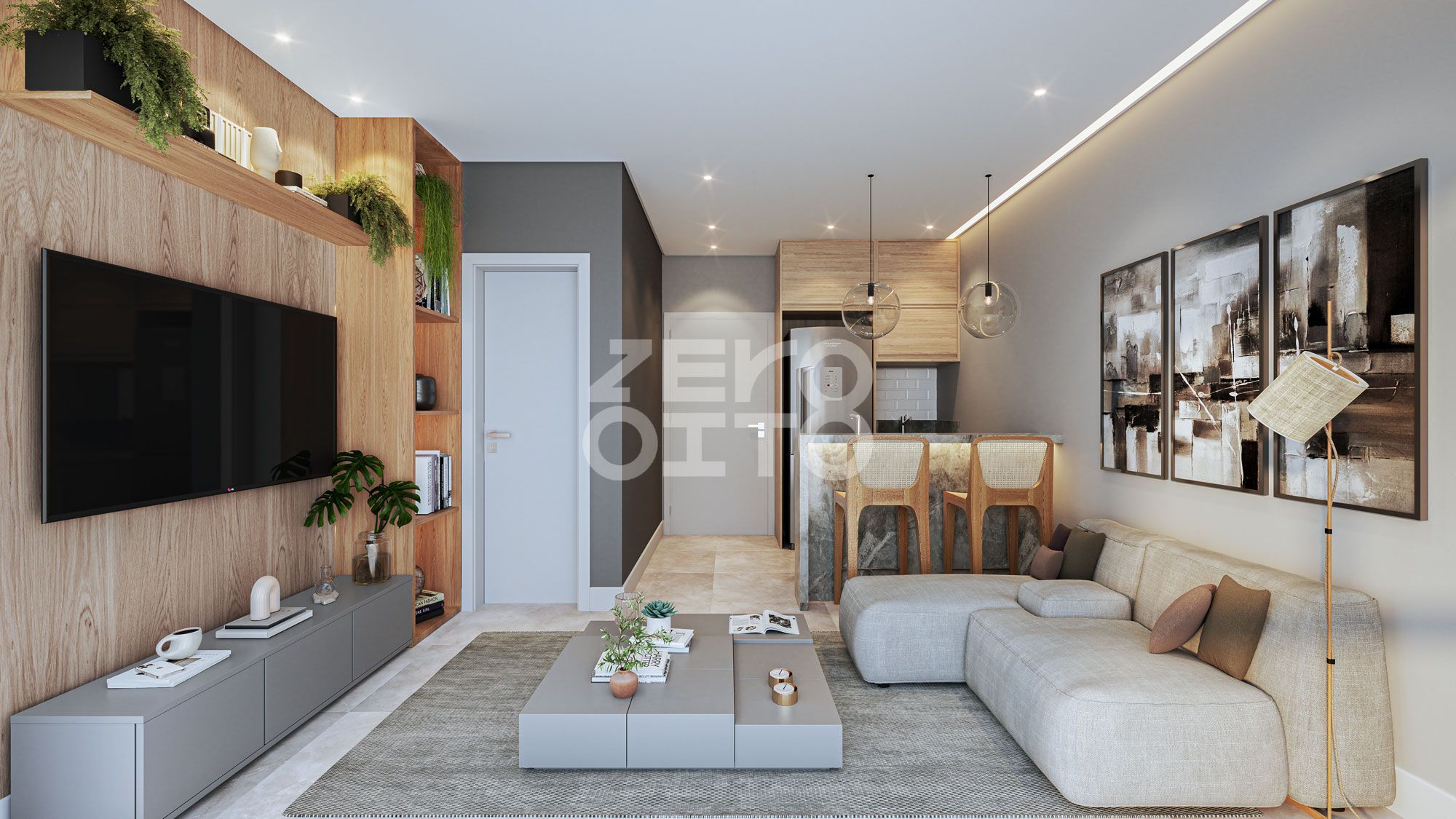 Apartamento 1 dormitório