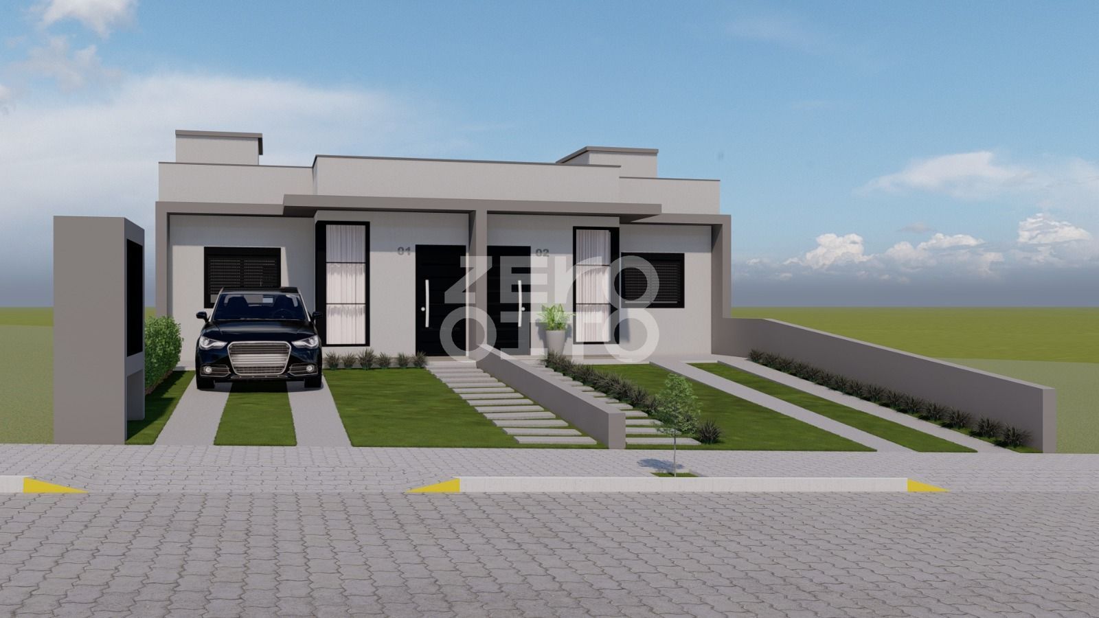 Geminado 2 dormitórios