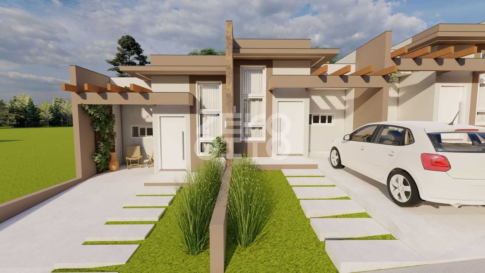 Geminado 3 dormitórios