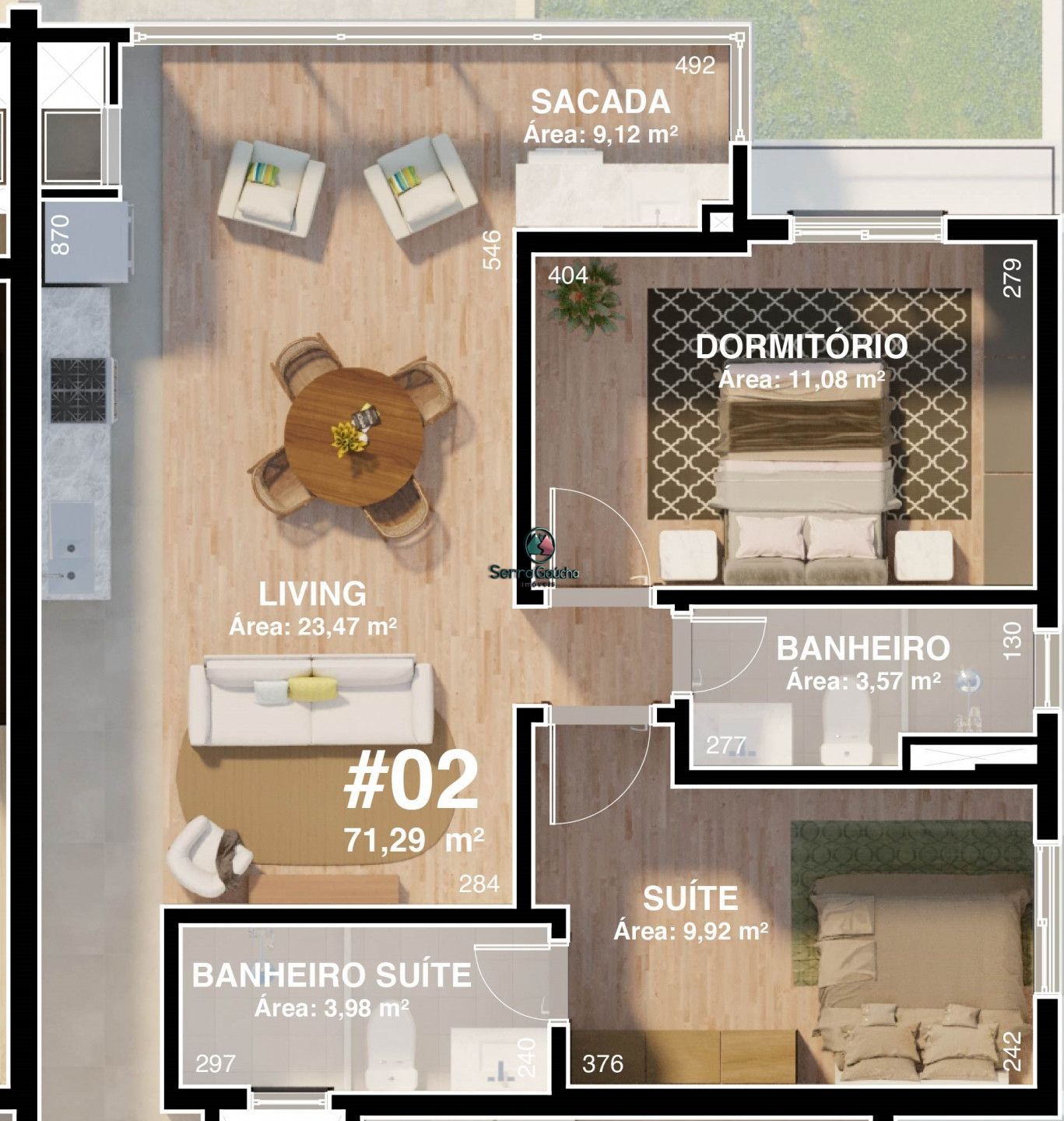 Apartamento à venda com 2 quartos, 71m² - Foto 41