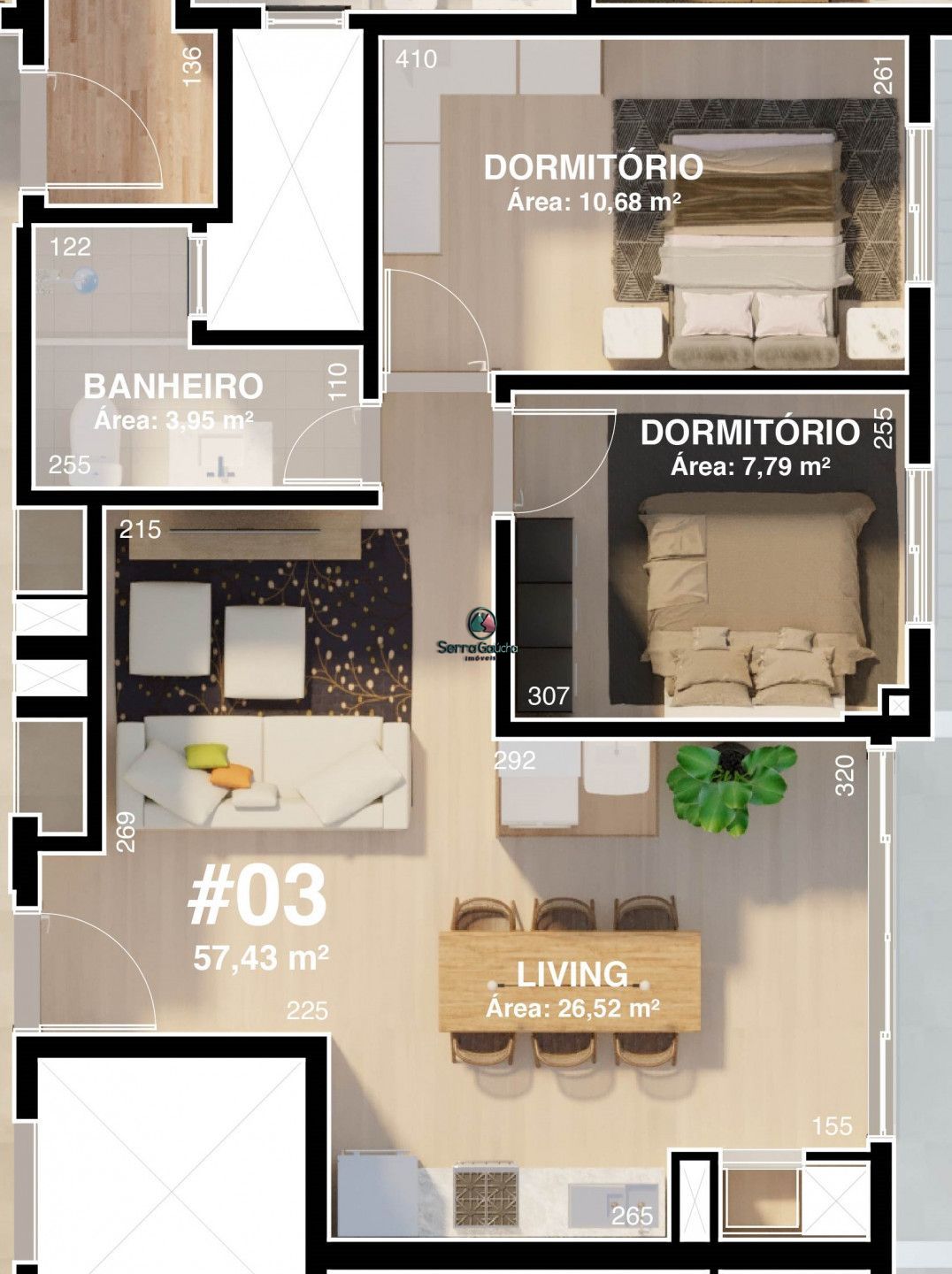 Apartamento à venda com 2 quartos, 54m² - Foto 44