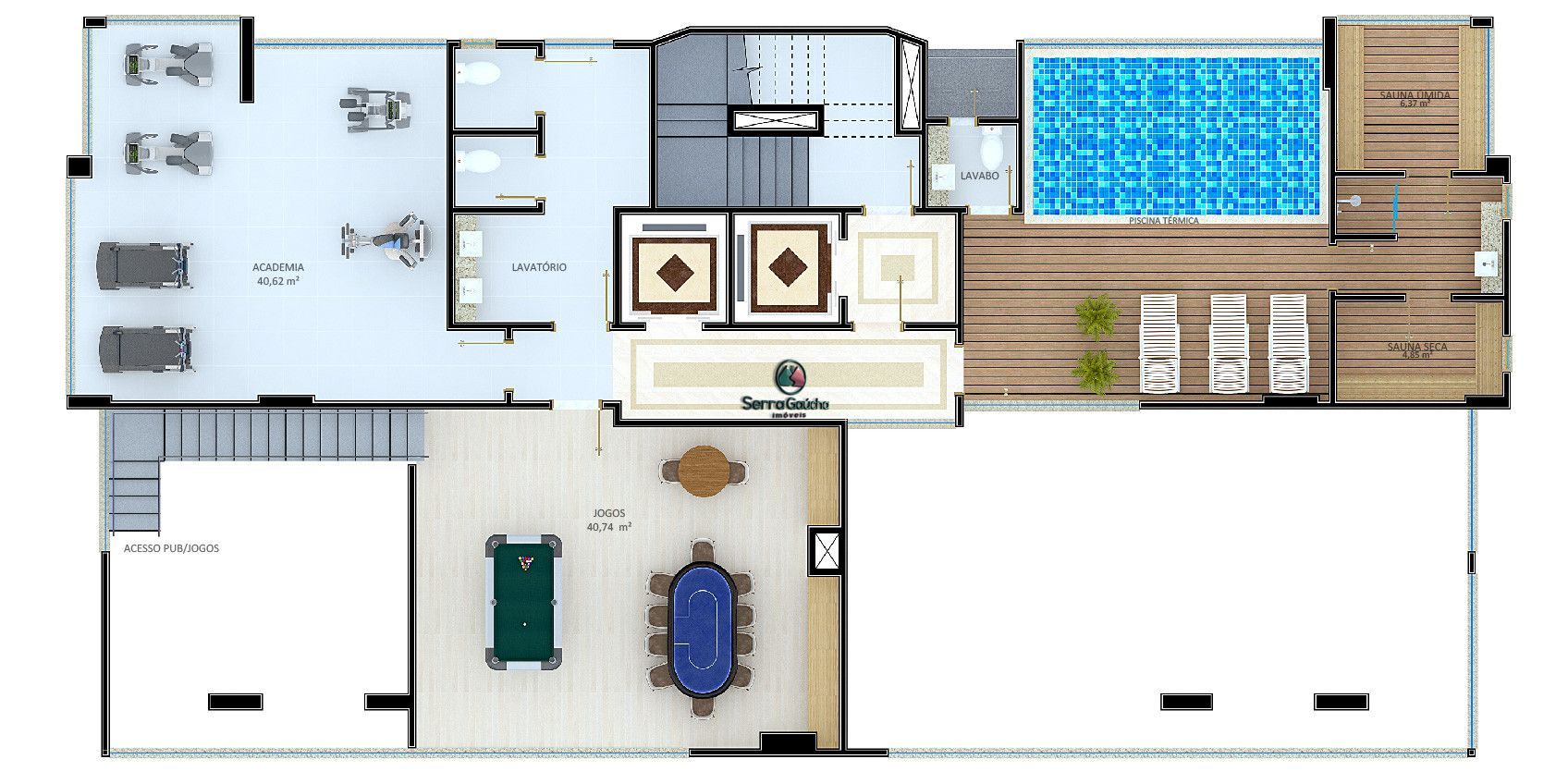 Apartamento à venda com 3 quartos, 120m² - Foto 45