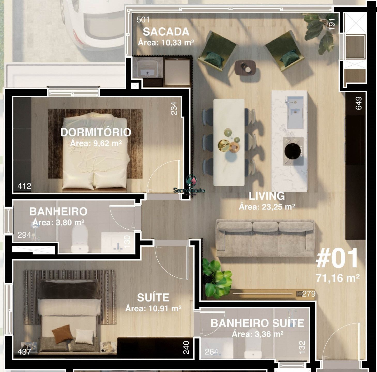 Apartamento à venda com 2 quartos, 54m² - Foto 39