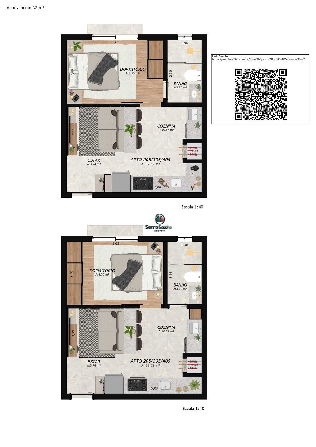 Apartamento à venda com 1 quarto, 37m² - Foto 29