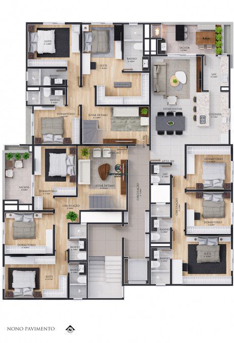 Apartamento à venda com 3 quartos, 111m² - Foto 14