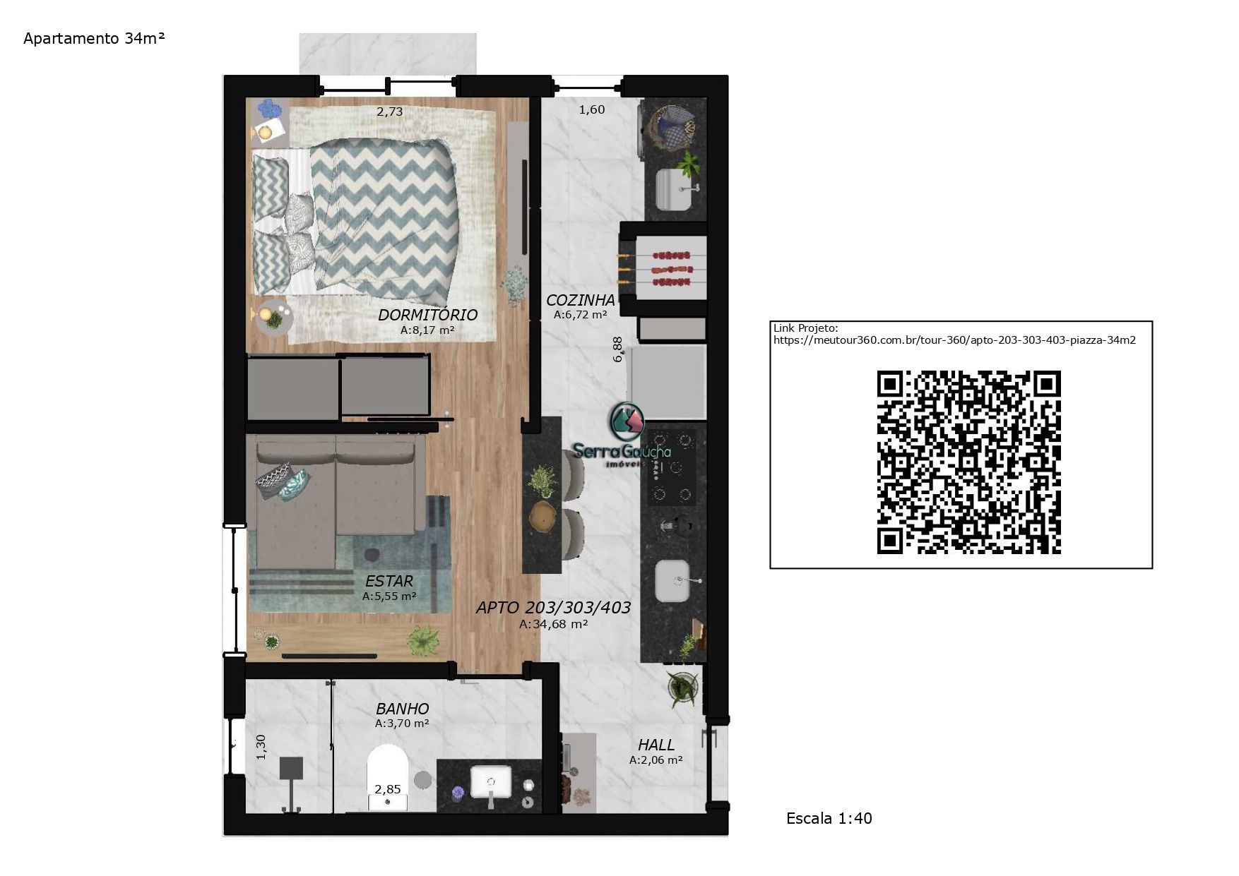 Apartamento à venda com 2 quartos, 63m² - Foto 27