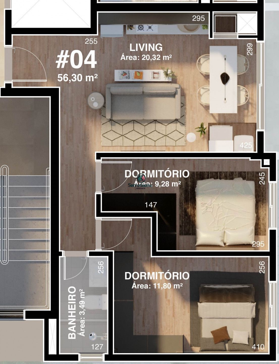 Apartamento à venda com 2 quartos, 54m² - Foto 46