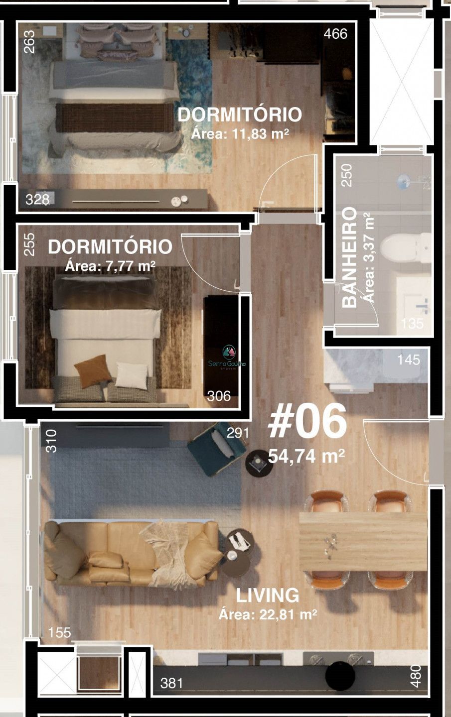 Apartamento à venda com 2 quartos, 55m² - Foto 50