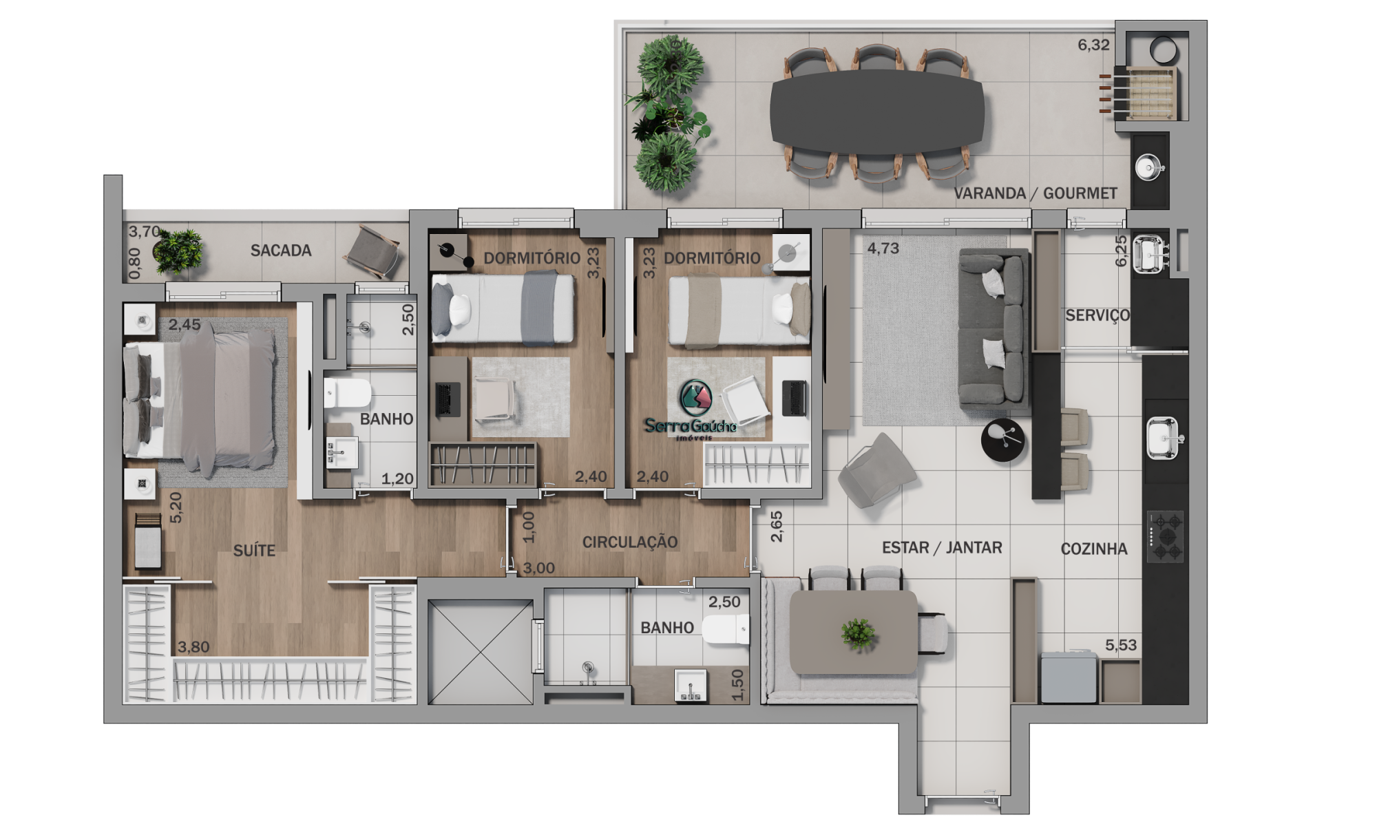 Apartamento à venda com 3 quartos, 129m² - Foto 39