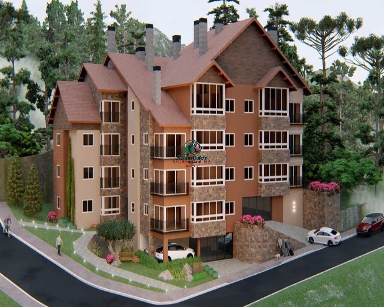 Apartamento à venda  no Floresta - Gramado, RS. Imóveis