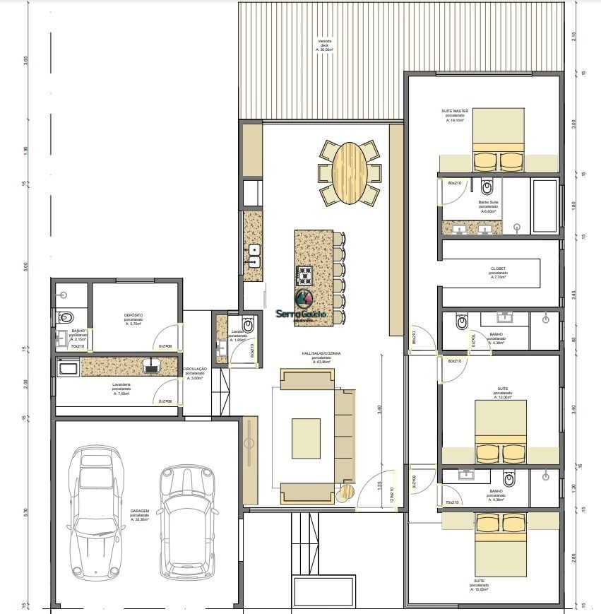Casa de 4 quartos, 225m² no bairro Candiago, em Gramado | Eu Corretor
