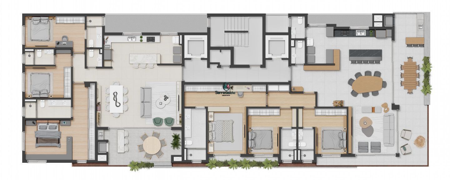 Apartamento à venda com 3 quartos, 241m² - Foto 13