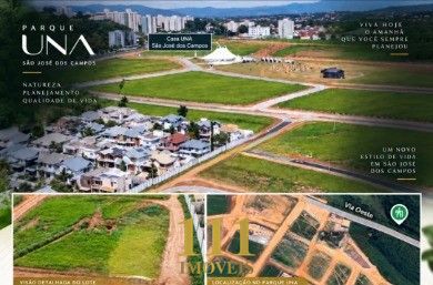 Terreno residencial no Parque Una, São José dos Campos