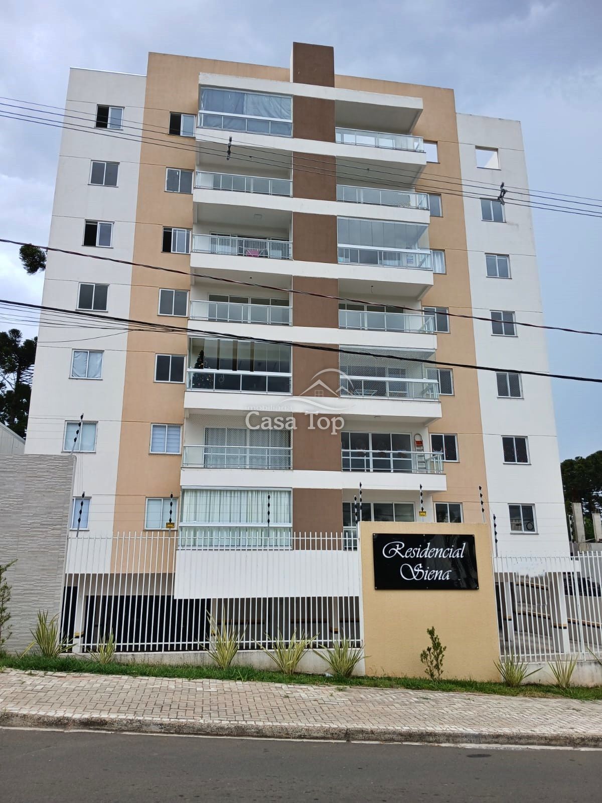 Apartamento semimobiliado para alugar - Órfãs