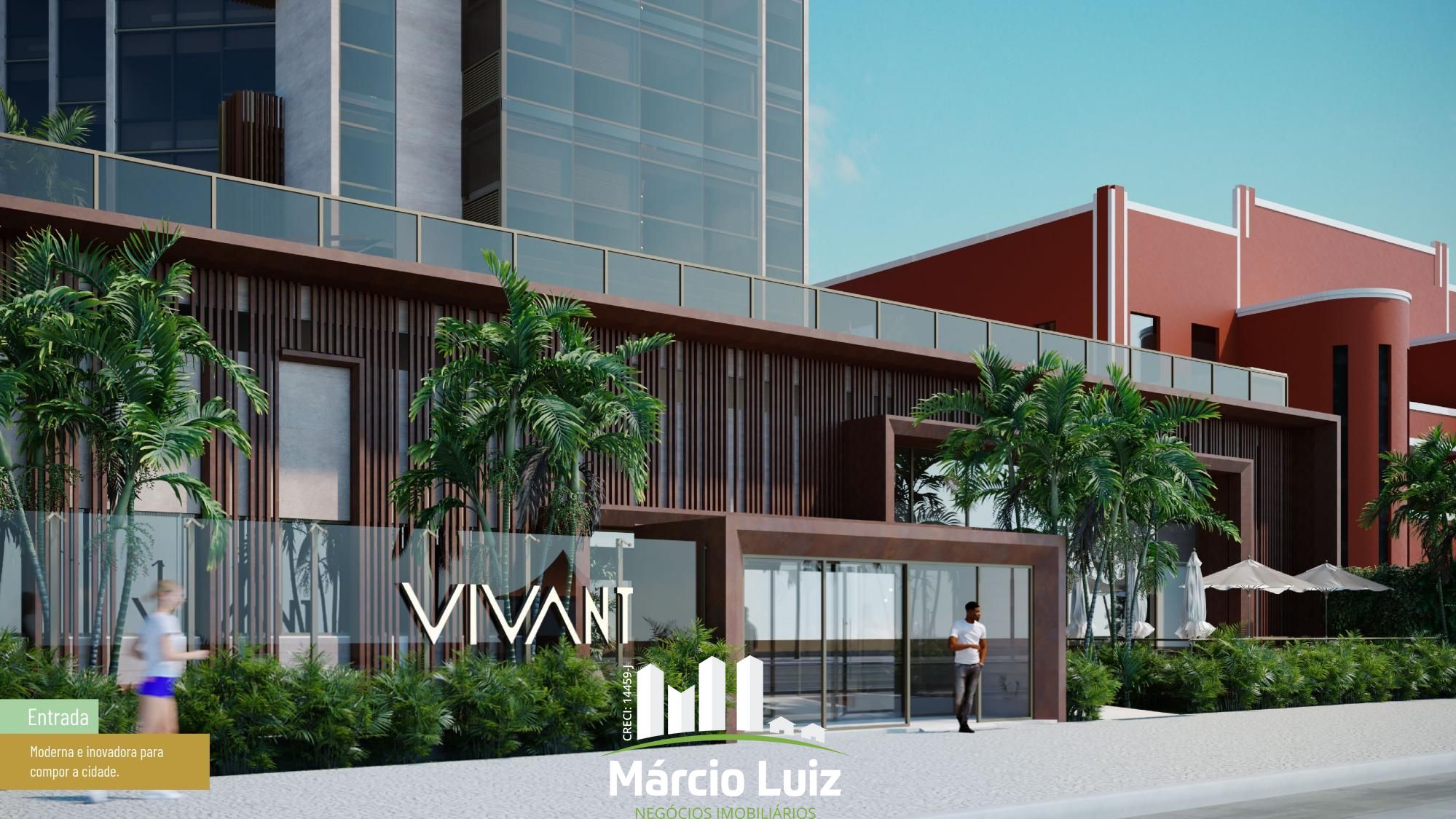 Flats à venda no Edifício Vivant Residence em Boa Viagem
