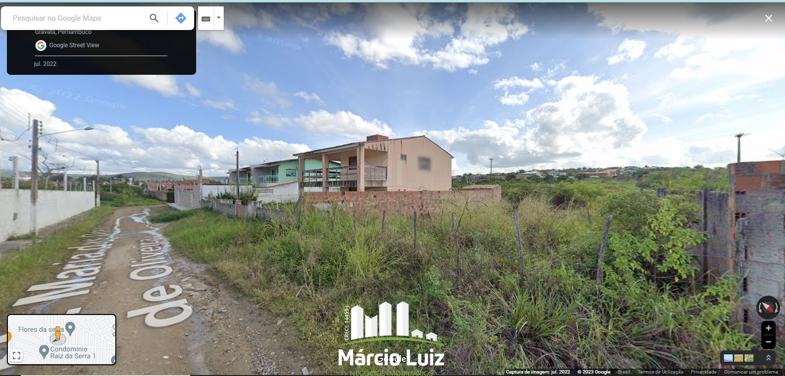 Terreno à venda em Gravatá no Loteamento Santana