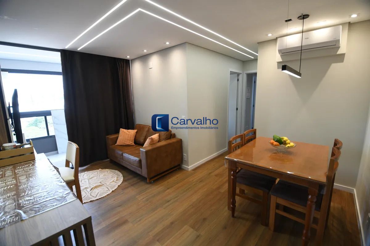 Apartamento mobiliado à venda – 58 m², 2 dormitórios e lazer completo