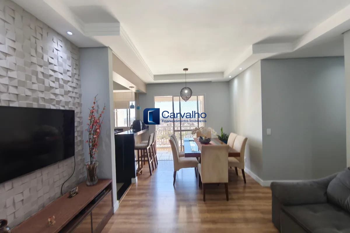 Apartamento à Venda em Campinas  80 m²  3 Quartos  1 Suíte  Varanda e Academia