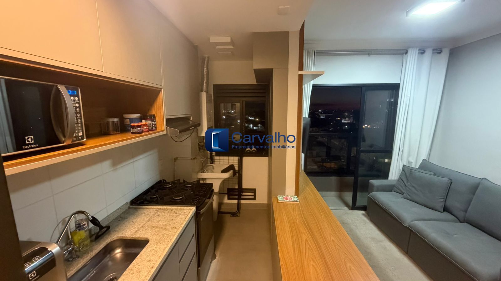 Apartamento Mobiliado para Locação no Parque Industrial com 1 Quarto e 1 Vaga