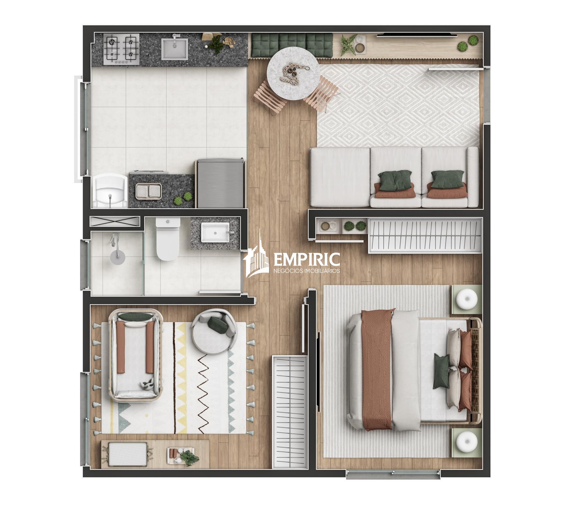 Apartamento à venda em Uvaranas, Ponta Grossa — Portal Chave Fácil