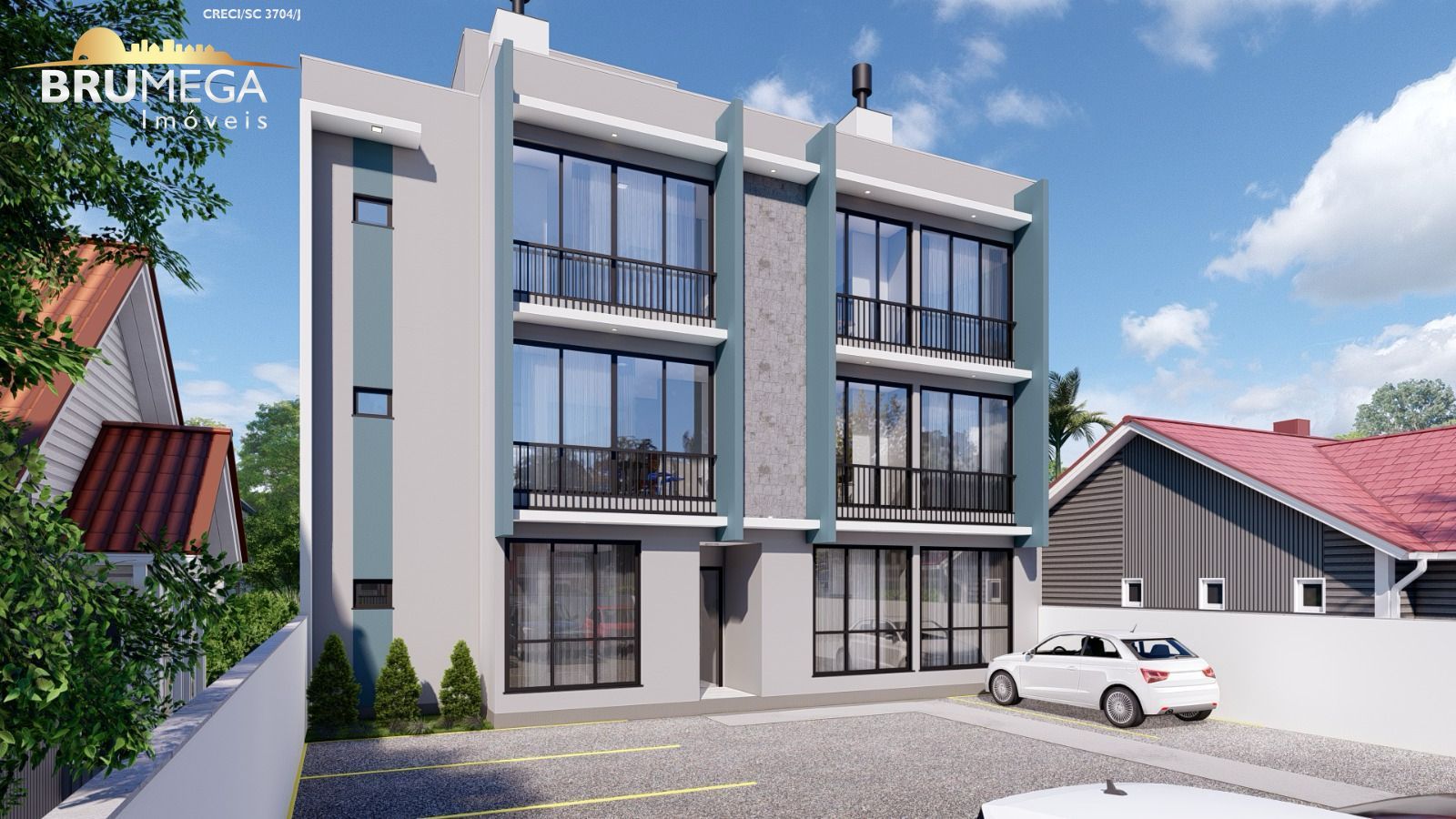 Apartamento de 1 quarto, 37m² no bairro Limoeiro, em Brusque | Eu Corretor