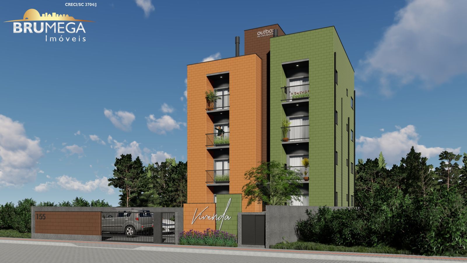 Apartamento de 2 quartos, 53m² no bairro Santa Rita, em Brusque | Eu Corretor