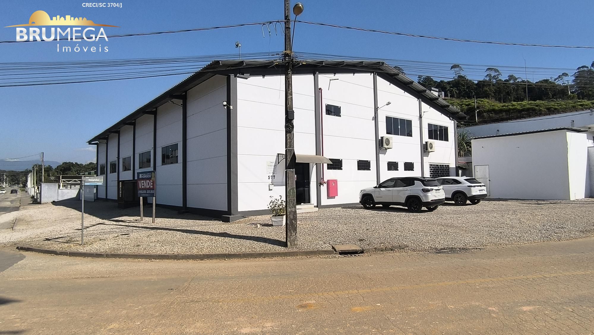 Galpão / Depósito / Armazém de 4 quartos, no bairro Rio Branco, em Brusque | Eu Corretor