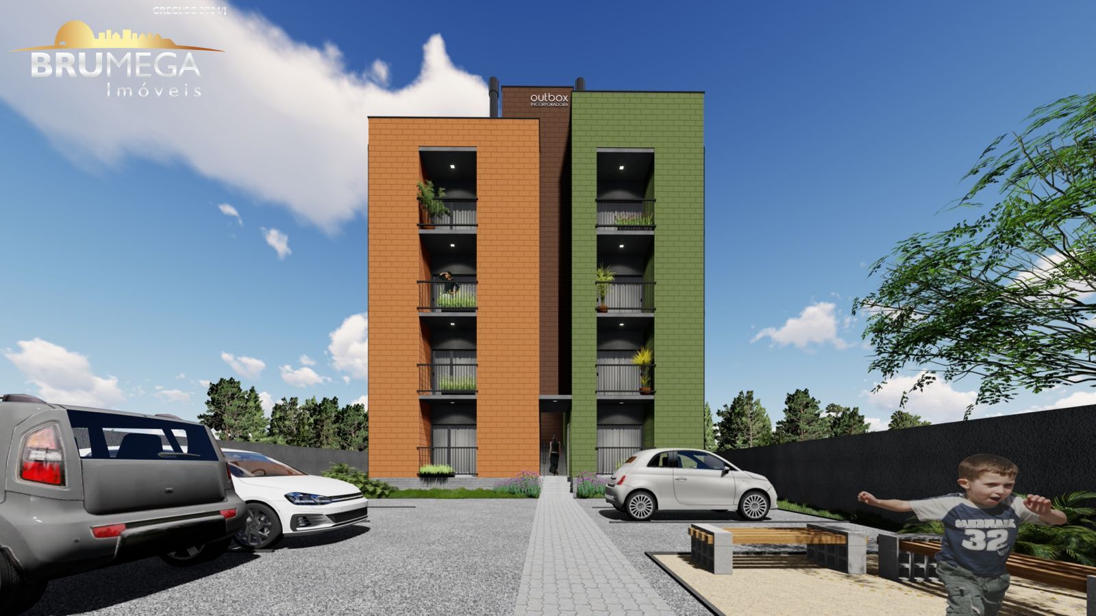 Apartamento de 2 quartos, 53m² no bairro Santa Rita, em Brusque | Eu Corretor