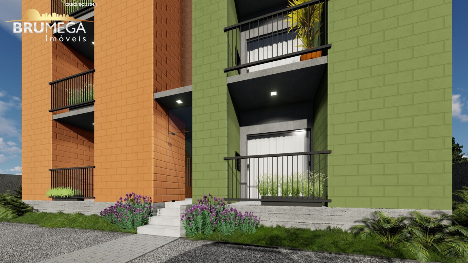 Apartamento de 2 quartos, 53m² no bairro Santa Rita, em Brusque | Eu Corretor