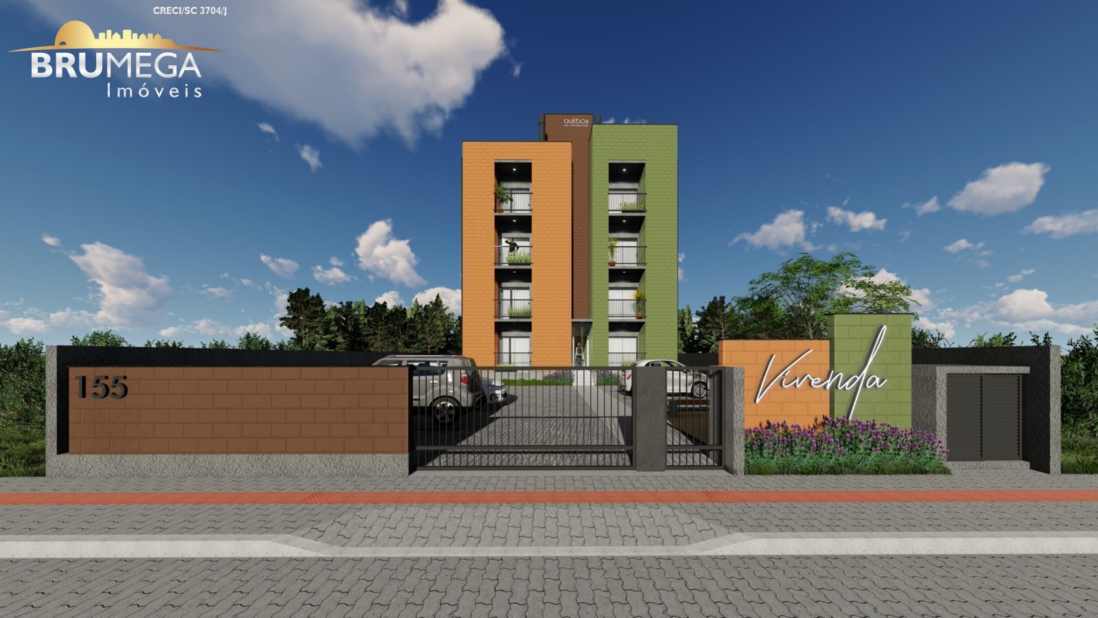 Apartamento de 2 quartos, 53m² no bairro São Pedro, em Brusque | Eu Corretor