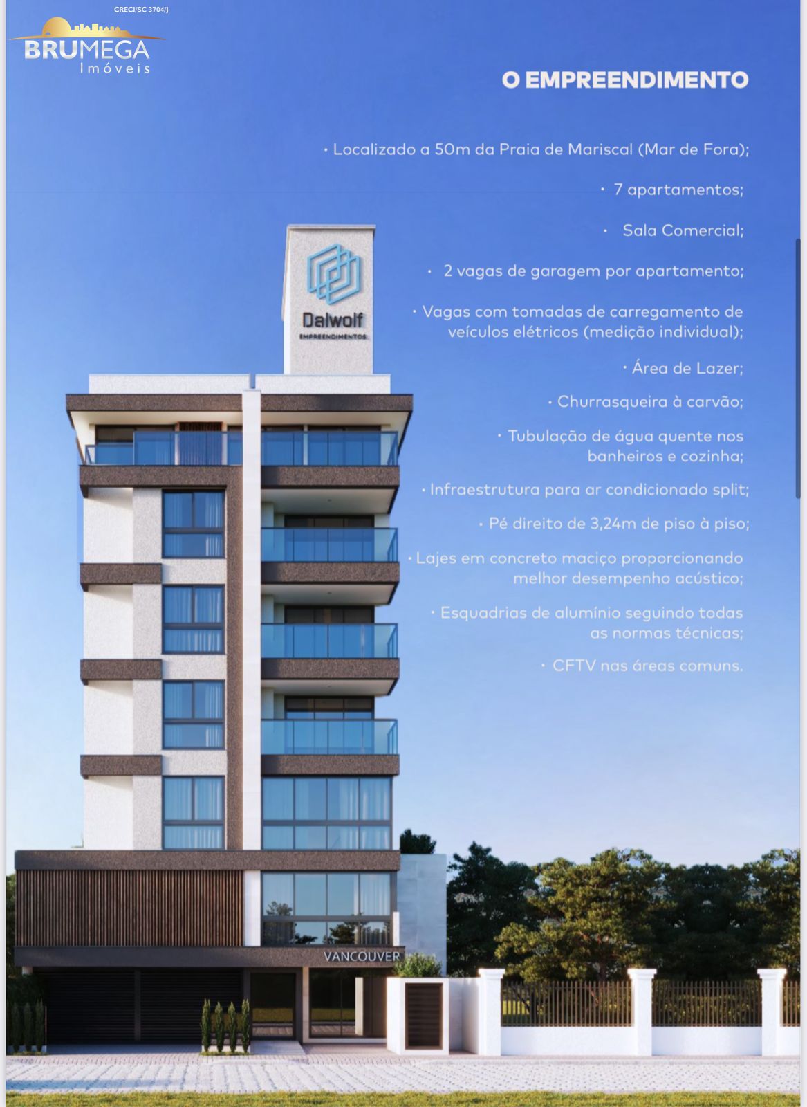 Apartamento de 3 quartos, 100m² no bairro Mariscal, em Bombinhas | Eu Corretor