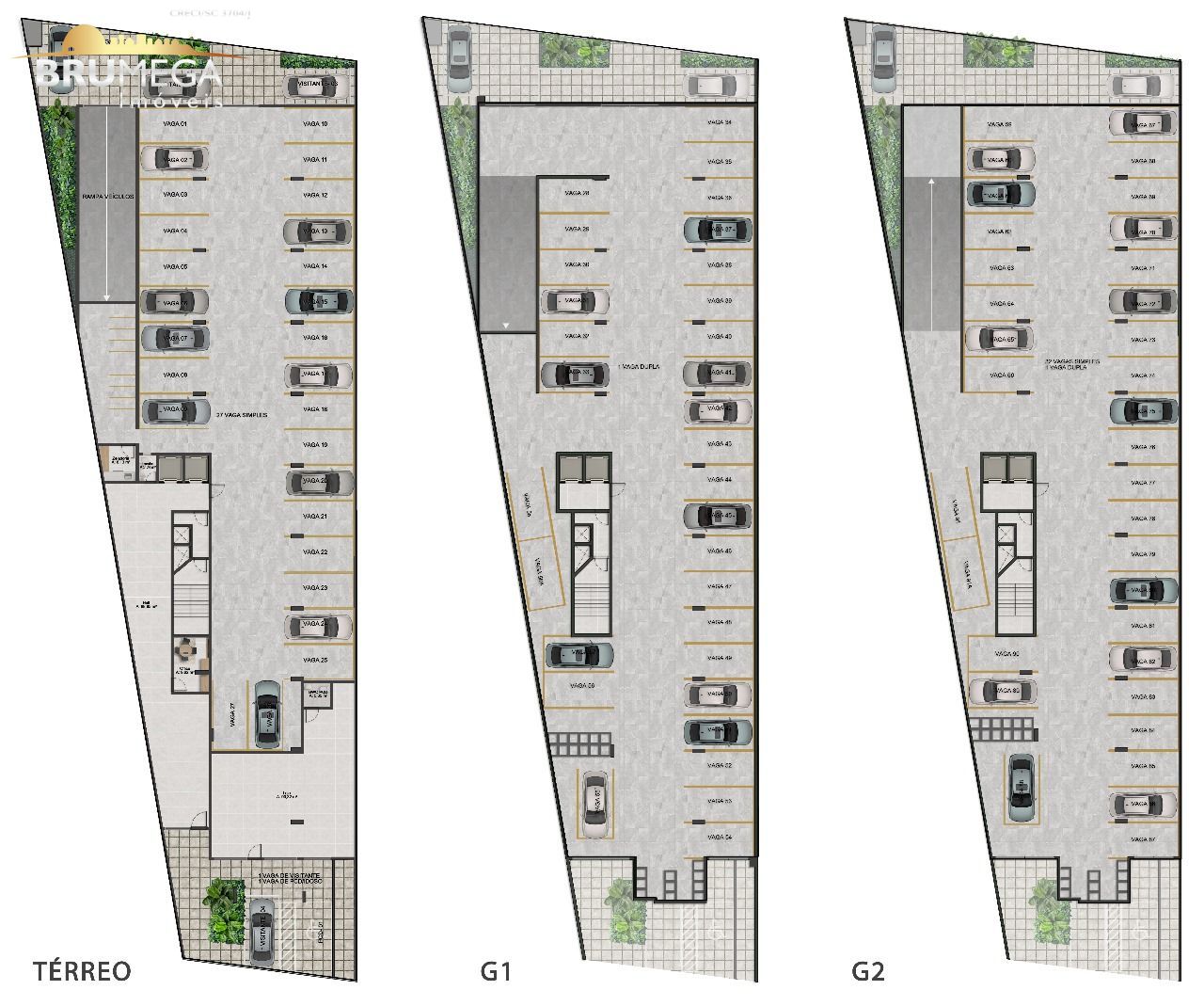 Apartamento de 1 quarto, 34m² no bairro Centro I, em Brusque | Eu Corretor