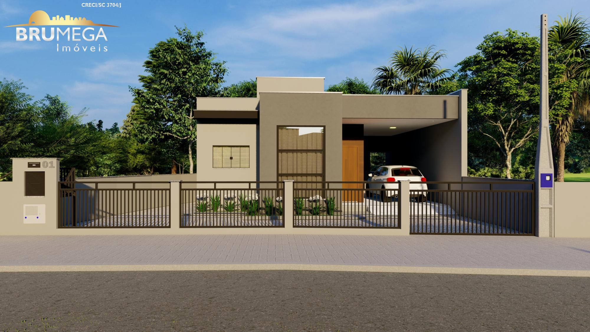 Casa de 2 quartos, 73m² no bairro Lageado Baixo, em Guabiruba | Eu Corretor
