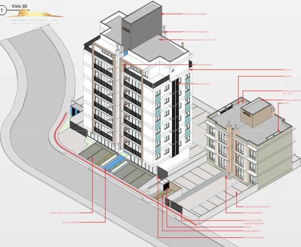 Apartamento de 1 quarto, 33m² no bairro Limoeiro, em Brusque | Eu Corretor