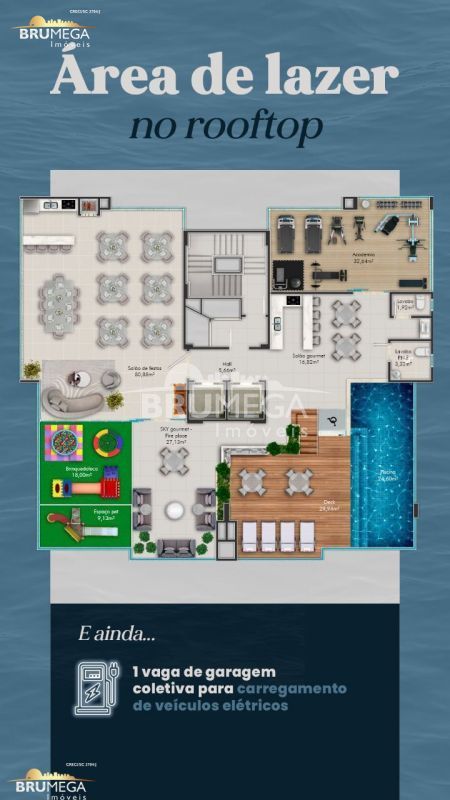 Apartamento de 2 quartos, 75m² no bairro Centro I, em Brusque | Eu Corretor