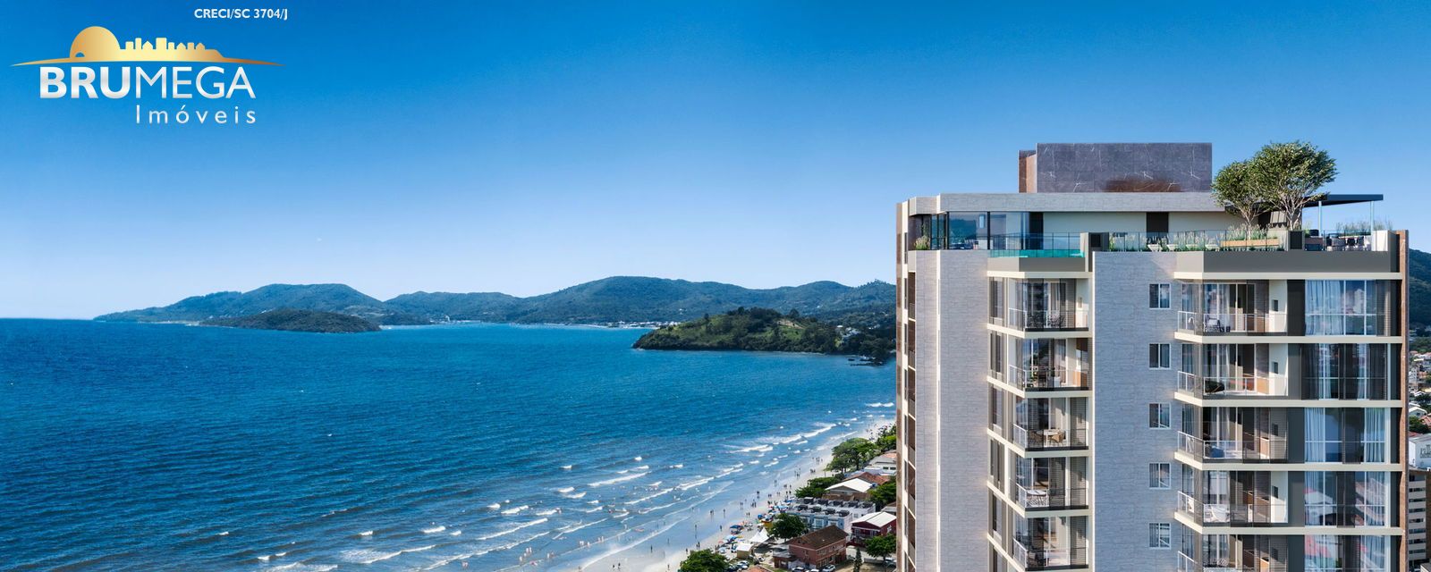 Apartamento de 2 quartos, 94m² no bairro Perequê, em Porto Belo | Eu Corretor