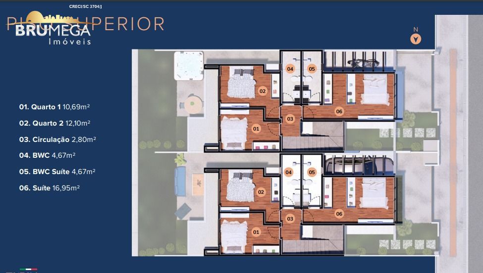Casa de 3 quartos, 147m² no bairro Guabiruba Sul, em Guabiruba | Eu Corretor