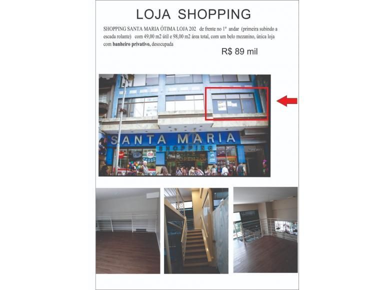 Loja-Salão à venda com 1 quarto, 49m² - Foto 1
