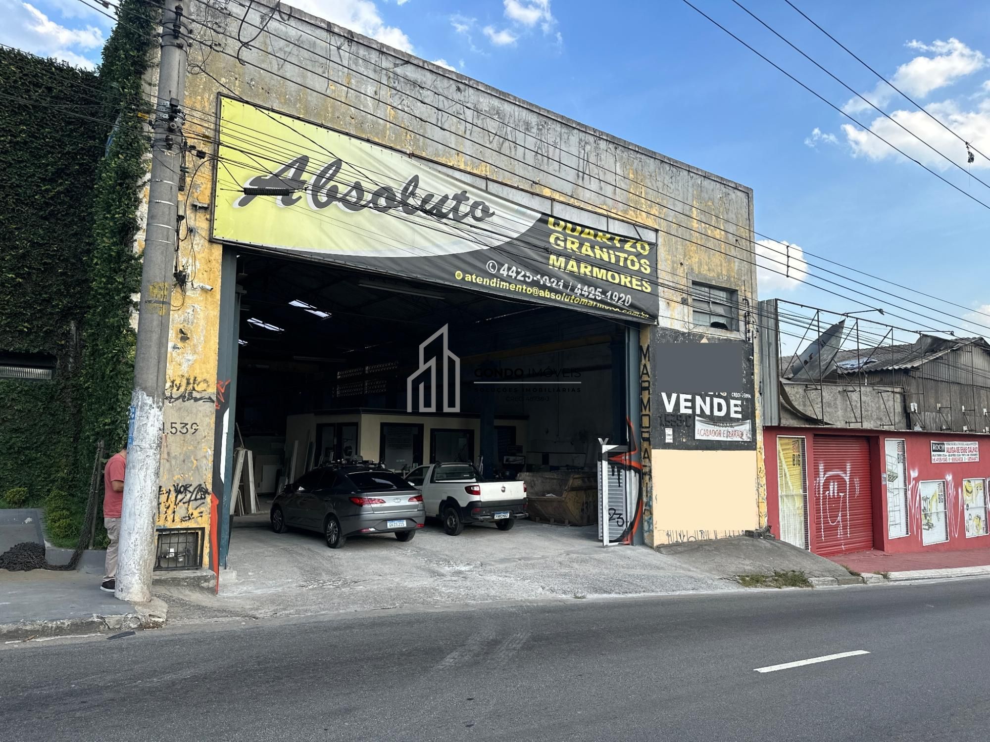 Depósito-Galpão, 640 m² - Foto 1