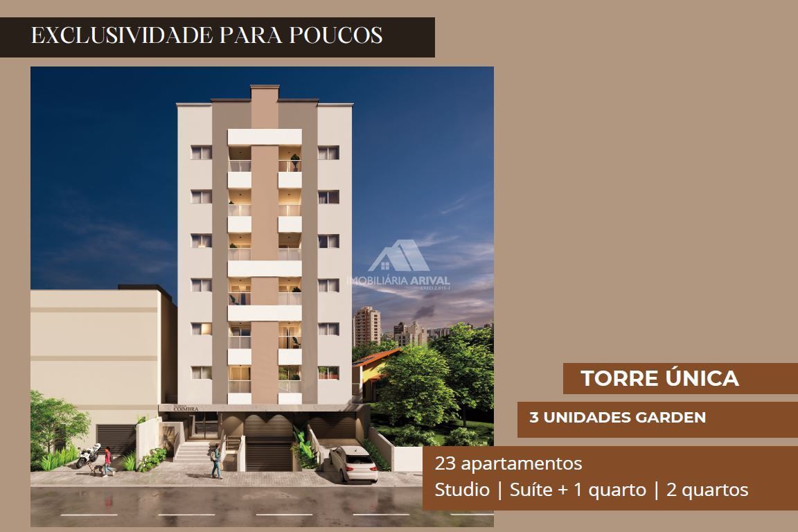 Apartamento de 2 quartos, 55m² no bairro Presidente Médici, em Chapecó | Eu Corretor