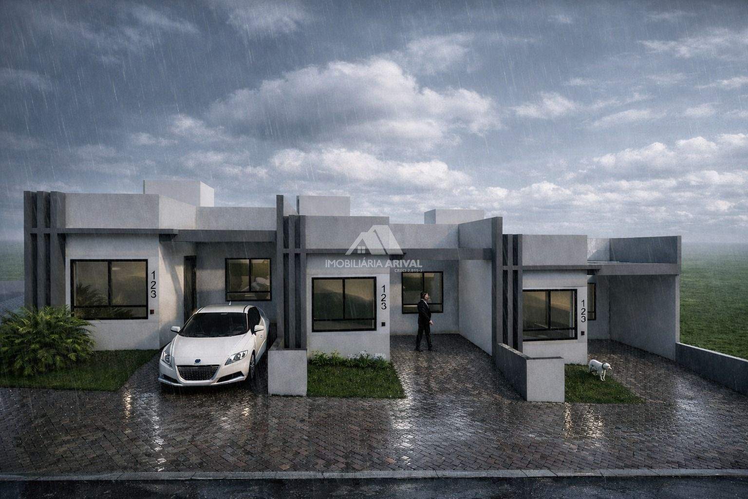 Casa, 2 quartos, 54 m² - Foto 2